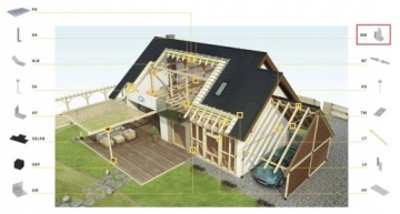 БАЛКА ПОДВЕСКА ИЗОГНУТЫЙ СОЕДИНИТЕЛЬ 80x150x75x2 КРОНШТЕЙН