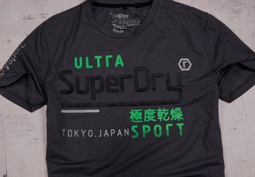 SUPERDRY SPORT _ KOSZULKA _ T-SHIRT _ S _ MEN