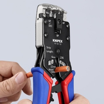KNIPEX 975112 Обжимной инструмент для вилки RJ-45