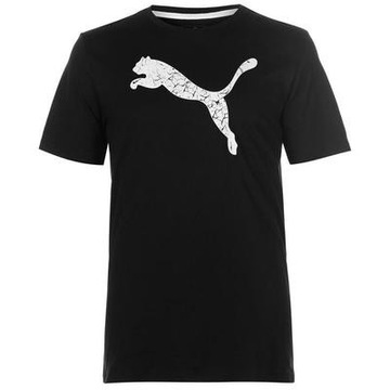 koszulka męska czarna Puma Big Cat QT r. L
