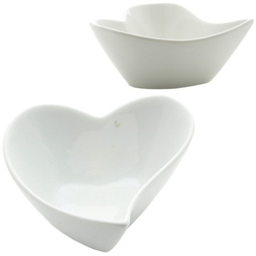 ФАРФОРОВАЯ ЧАШКА ДЛЯ СОУСА 150 мл СЕРДЦЕ