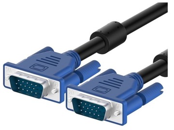 KABEL DO MONITORA LUB TV LCD/VGA DSUB 1,8M NOWY /116