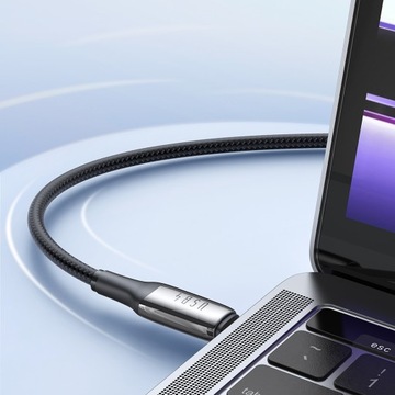 КАБЕЛЬ MCDODO USB-C ДЛЯ БЫСТРОЙ ЗАРЯДКИ THUNDERBOLT 4, 40 Гбит/с, 240 Вт, USB TYPE C, 1 м