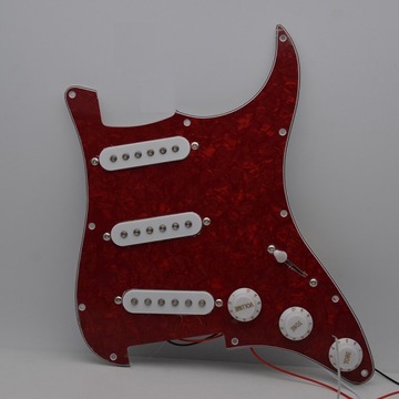 E Guitars PickGuard Pickups Charged Pre wired