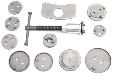 КОМПЛЕКТ ДЛЯ СНЯТИЯ ТОРМОЗНОГО ПОРШНЯ, 12 ЭЛЕМЕНТОВ