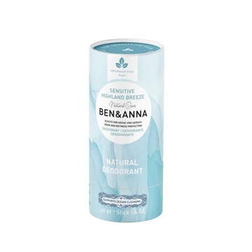 DEZODORANT BEZ SODY HIGHLAND BREEZE 40g BEN&AN