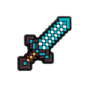 Przypinka do kroksów Minecraft miecz