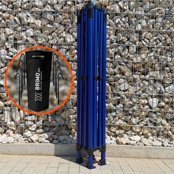 Pawilon Ogrodowy Imprezowy 3x3 Ekskluzywny Stalowy