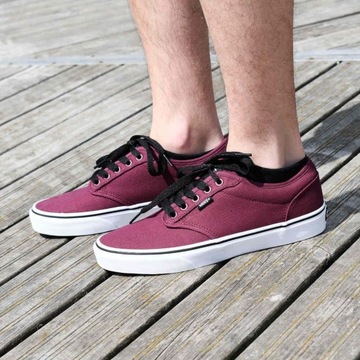 Trampki męskie buty old skool VANS ATWOOD bordowe VN000TUY8J3 40,5