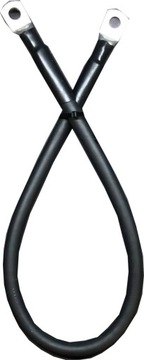 Przewód masowy, kabel, łącznik 25mm2 50 cm