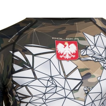 Рашгард Extreme Hobby с короткими рукавами Polska Camo XXL