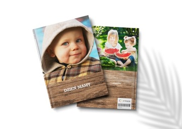 Foto-książka A4 pion 80 stron, twarda oprawa. Prezent na dzień matki