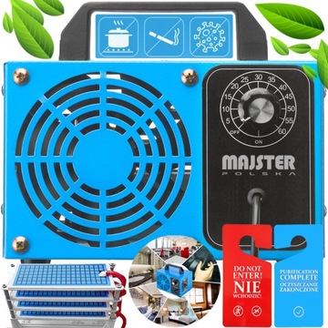 GENERATOR OZONU Ozonator Oczyszczacz do Powietrza 60 000 MG/H 140W Mocny