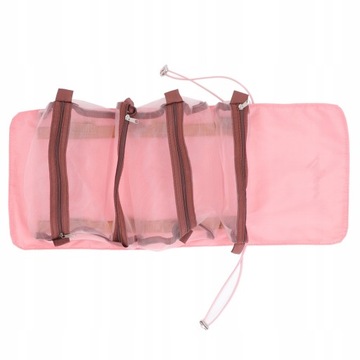 Kosmetyczki 4 w 1 Składana, odpinana kosmetyczka Wyjmowane przegródki Torby