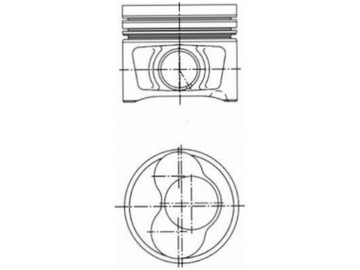 KOLBENSCHMIDT 40409610 PÍST