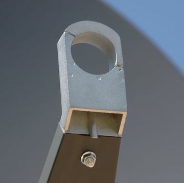 Antena satelitarna 100cm. 80100HDG Emme Esse Wzmocniona Aluminium Antracyt