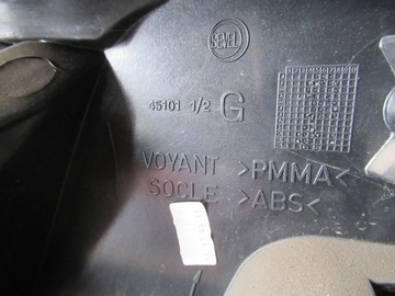 SVĚTLO LEVÝ ZADNÍ W KRYT PEUGEOT 806