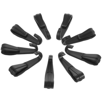 ЗАЖИМ ДЛЯ ШЛЕМА БЕЗОПАСНОСТИ, ЧЕРНЫЙ, РЕВЕРСИВНЫЙ КРЮК