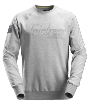 Bluza Logo Snickers 2882 r.M grey melange