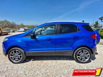 Ford Ecosport II SUV 1.0 Ecoboost 125KM 2016 Ford EcoSport Titanium Led Skorzana Tapicerka Tempomat Nowy Rozrzad, zdjęcie 2