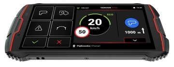 Yanosik GTm с сенсорным экраном + подписка на 12 MC