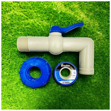 Комплект для смесителя Mauzer с соединением IBCS60x6 для шланга 32 мм + лента ПТФЭ