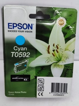 Tusz Epson T0592 Cyan C13T05924010 10.2011