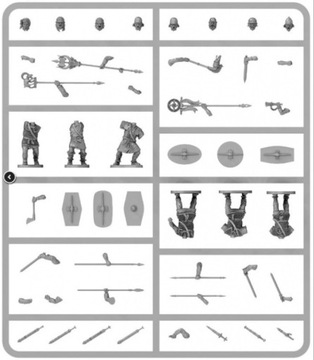 Germanic Warriors - Germanie 6 szt.