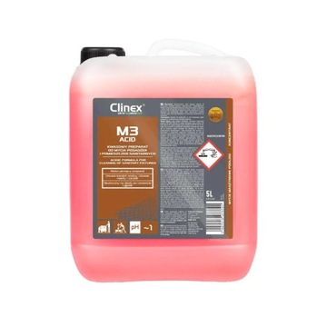 CLINEX M3 ACID 5L. 77-697 KWASOWY PREPARAT DO MYCI