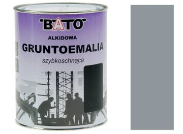GRUNTOEMALIA SZYBKOSCHNĄCA SZARA RAL 7042 0,8l