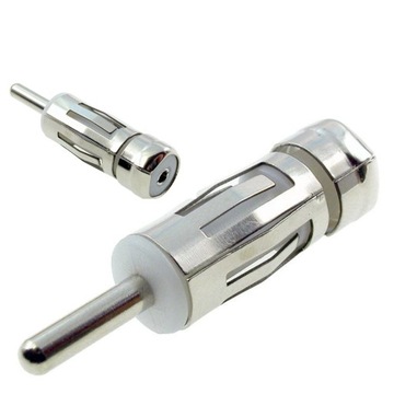 ADAPTER PRZEJŚCIE GNIAZDO WTYK PROSTY ISO DIN