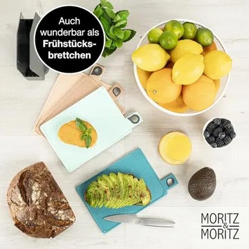 Доску для завтрака Moritz & Moritz 4 x можно стирать.