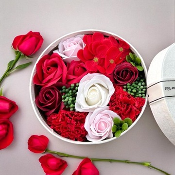 Flowerbox Flowers Мыльные розы, подарок учителю