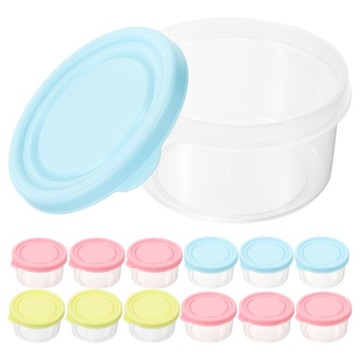 24 SZT. 150 ML LODÓWKA KUCHENNA MINI POJEMNIK DO PRZECHOWYWANIA ŻYWNOŚCI