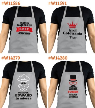 КУХОННЫЙ ФАРТУК с принтом ХЛОПКОВЫЙ ФАРТУК