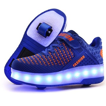 РОЛИКОВЫЕ ТУФЛИ СВЕТОДИОДНЫЕ ТУФЛИ НА КОЛЕСАХ РОЛИКИ РОЛИКИ