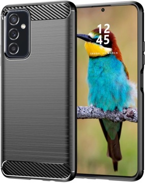 ETUI PANCERNE KARBON DO SAMSUNG M52 + SZKŁO