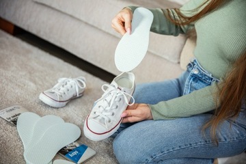 Стельки для обуви ароматные освежающие - 8 пар.