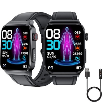 SMARTBAND SMARTWATCH AMOLED PRO ЖЕНСКИЕ СПОРТИВНЫЕ ЧАСЫ PULS SPORT FIT SMS