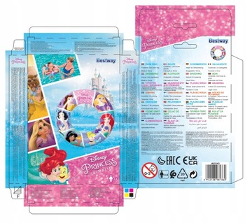 KOŁO DMUCHANE KSIĘŻNICZKI KÓŁKO KOŁO BESTWAY 91043