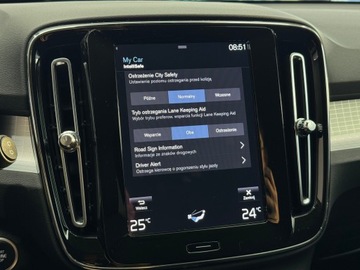 Volvo XC40 Crossover Plug-In Facelifting 1.5 T4 211KM 2022 Volvo XC 40 T4 Plug In Inscription / CarPlay / Naw, zdjęcie 34