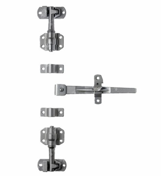 ЗАКРЫТИЕ ЗАДНЕЙ ДВЕРИ КОНТЕЙНЕРА FI27 ОЦИНКОВАННОГО