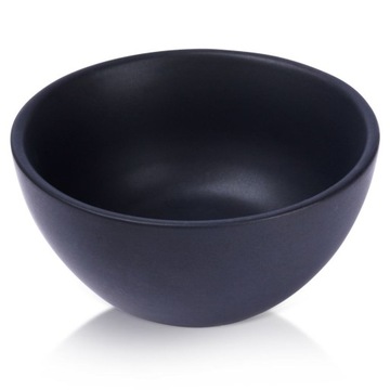 Miseczka CERAMICZNA czarna mała miska 10 cm 180 ml
