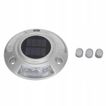 Solarna lampa drogowa IP68 Wodoodporna stopa aluminium Automatyczne oświetl