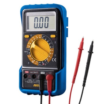 MULTIMETR MIERNIK PRĄDU NITEO TOOLS CYFROWY+SONDY