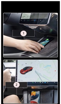 Для Tesla Model 3/Y вещевой отсек, спрятанный под центральным отсеком управления.