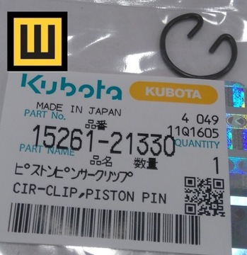 Zabezpieczenie sworznia KUBOTA D722 - 1526121330