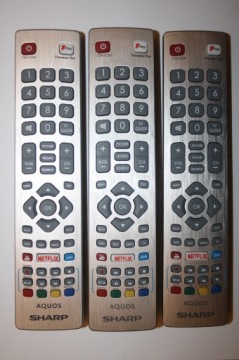 ПУЛЬТ SHARP AQUOS NETFLIX FREEVIEW ВОСПРОИЗВЕДЕНИЕ ОРИГИНАЛ