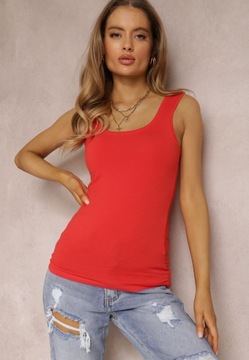 Красный топ XL