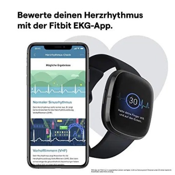Усовершенствованные умные часы Fitbit Sense: контролируйте здоровье сердца и справляйтесь со стрессом